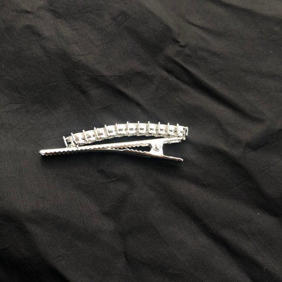 Sparkling Cubic Zirconia hair clip - Picture 2 of 2